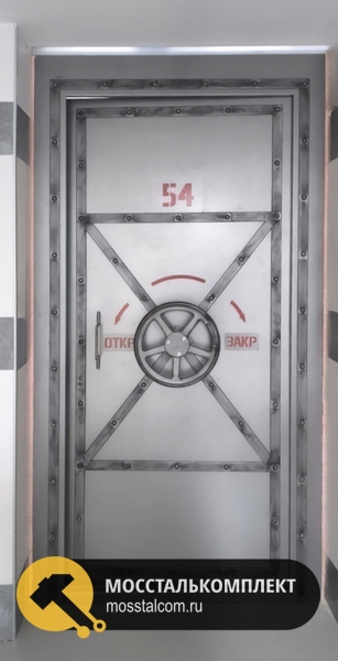 Дверь с запорным механизмом Дверь с запорным механизмом